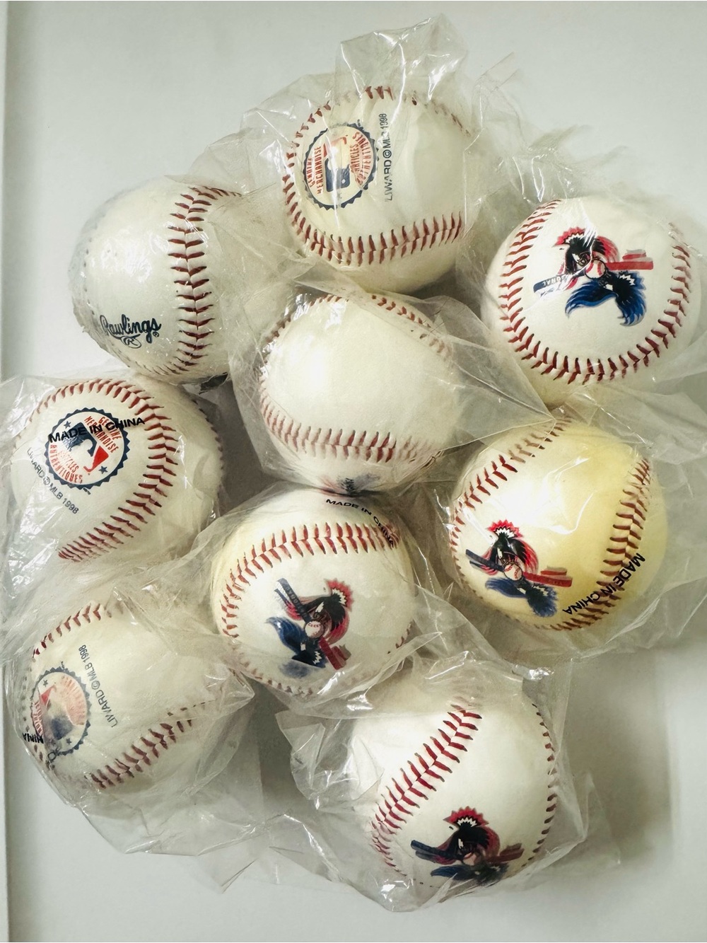 “Lot of 9”Vintage 1989 Montreal Expos
Souvenir Baseballs - Sealed -MLB
Licensed